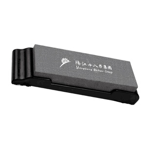 十八子作磨刀石家用防滑专业磨刀器十八子双面底座菜刀开刃磨刀石