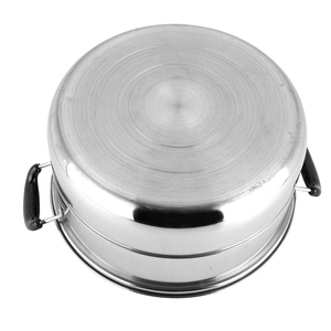 蒸锅不锈钢二层2层三层加厚蒸笼3层蒸格汤锅双层家用电磁炉蒸锅具