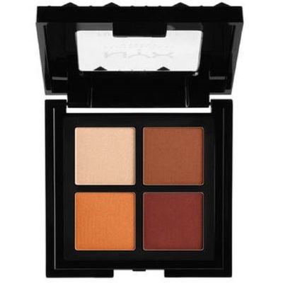 现货 美国原装NYX四色眼影十色眼影 南瓜枫叶红玫瑰大地色眼影盘