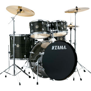 架子鼓TAMA节奏伴侣成人/儿童爵士鼓原声鼓套鼓RL52KH6烤漆款5鼓