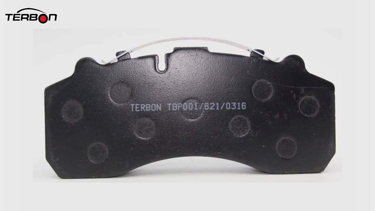 2995809 Heavy Duty Truck Spare Parts Front Axle Brake Pad Set 29087 Buy 29087 Brake Pad Set