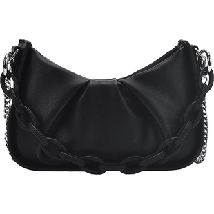 网红小包包女包2025新款潮时尚百搭单肩腋下包小众设计链条斜挎包