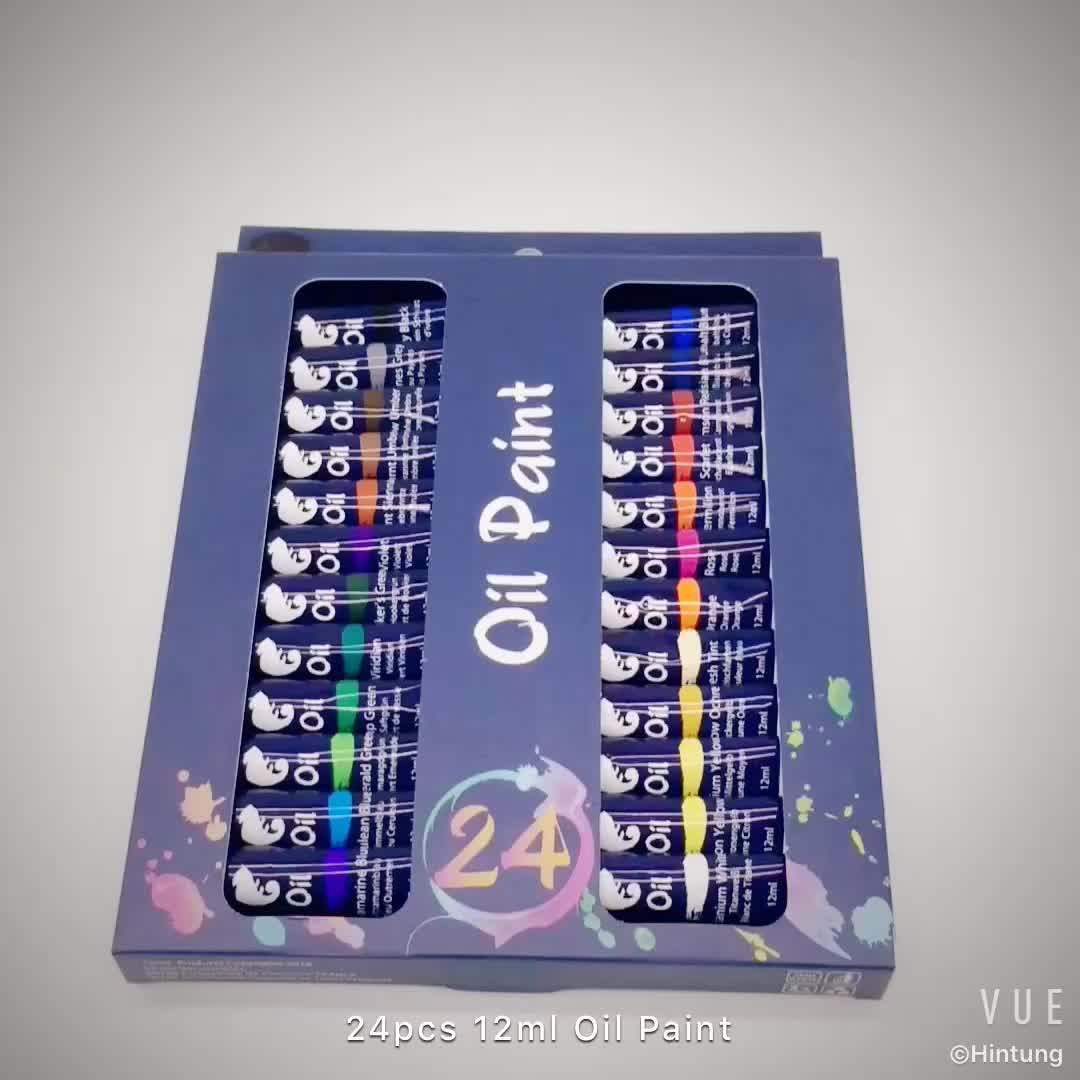 Professional High Quality 24pcs 12ml Oem Art Oil Paint Set Buy Oil