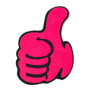 大拇指点赞道具演出你真棒手掌道具运动会入场道具团体操加油道具