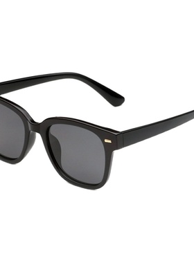 INS复古风韩版圆脸个性潮男墨镜