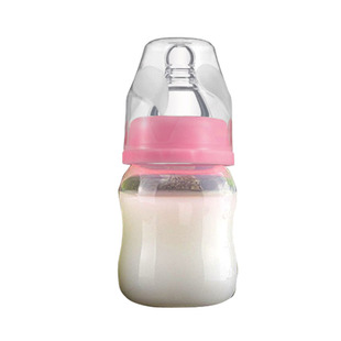 新生儿迷你防摔防胀气小奶瓶60ml婴儿喂药喝水喝果汁PP塑料储奶瓶