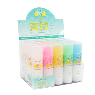 韩国进口果冻胶棒高粘度透明固体胶学生用儿童手工胶水点石棒棒胶