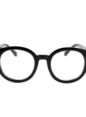 圆形粗框太阳眼镜福贵同款