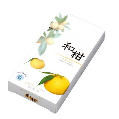 微烟净化空气线香日本和柑菊寿堂