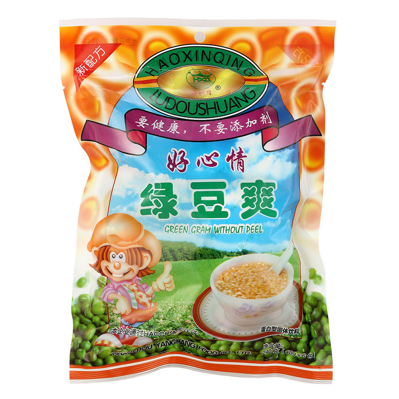 好心情潮汕特产即食早餐绿豆爽