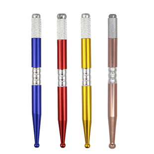 纹绣笔 金属飘眉笔 绣眉笔 纹绣手工笔 厚薄宽窄刀片通用刀架