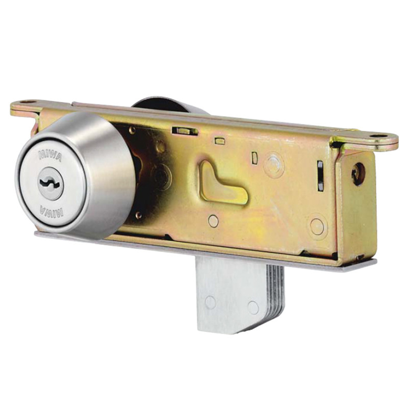 日本原装进口MIWA TRF有框玻璃门钢制门木门通用型带钥匙地锁