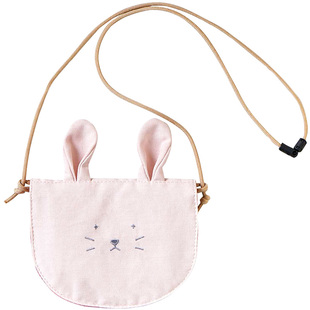 日本Hoppetta儿童随身小跨包侧背包男女宝宝可爱包包口袋包斜挎包