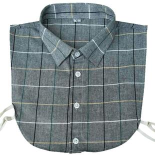 假领男衬衫领白色职业白领装饰领热销款毛衣卫衣领假领男士领装饰