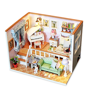 弘达儿童玩具小女孩生日礼物过家家娃娃屋8-9 10 11 12岁迷你仿真