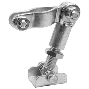 闽超电动车边撑侧支架摩托车支撑脚垫侧踢扶正增高单脚架调节改装