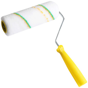 8寸墙面滚筒刷外墙乳胶漆油漆涂料涂刷细短毛4寸刷墙工具刷辊滚筒