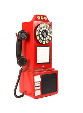 复古怀旧风挂式酒吧墙壁电话机