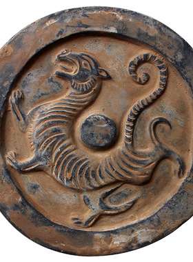 仿古风摆件艺术品秦砖汉瓦四神兽