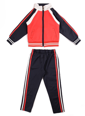 裤子藏蓝色春秋一年级小学生校服