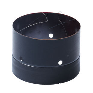 圆线65.5mm低音圈玻纤骨架带发声孔大功率 纯铜绕线 65芯低音喇叭