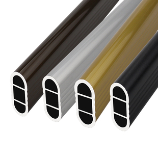 加厚衣柜挂衣杆固定配件衣通杆衣架杆托衣橱杆子晾衣杆横杆挂杆托