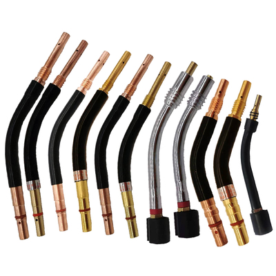 二氧化碳气体保护焊枪配件 二保焊15AK 200A 350A 500A 24KD 弯管