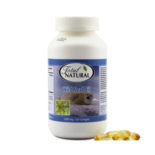 加拿大海豹油 1000MG Total natural  250粒 全店两件包邮