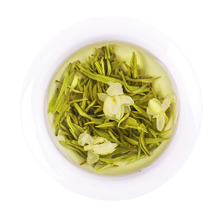 春茶新茶茉莉花茶叶清香四川特产 九顶飘雪禄仙  三溪香茗袋装50g