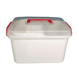 直销无限极演示产品示范工具箱透明塑料箱套装实验箱盒化妆收纳箱