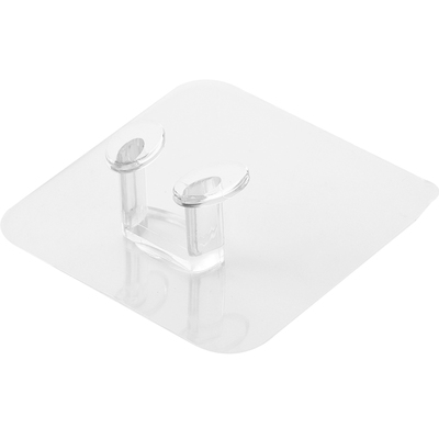 5pcs transparent power plug hook viscose wall  plug support