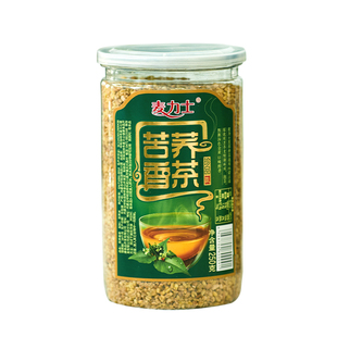 麦力士麦香型黄苦荞茶香茶正品罐装生吃胚芽养生荞麦茶家饭店专用