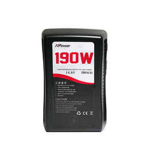 190W V口电池广播摄像机RED监视器电影机专用V型卡口适用于索尼