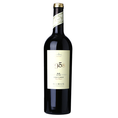 民权葡萄酒1958赤霞珠干红葡萄酒民权红酒九鼎750ml单支包邮