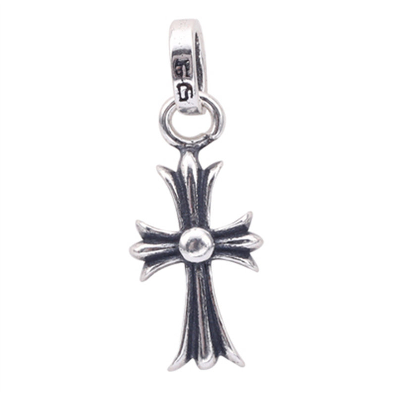 UNIQ李汶翰同款同款耳钉纯银十字