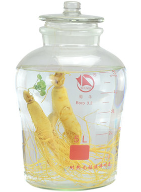 高硼硅玻璃泡酒瓶专用泡酒罐酒坛