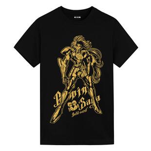 UTEE-圣斗士星矢T恤黄金十二宫撒加穆情侣男女短袖宽松纯棉半袖