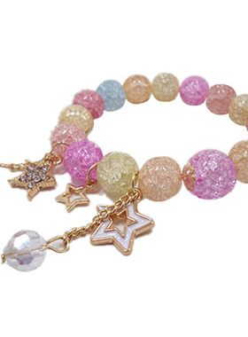 白水晶五角星手饰品新品