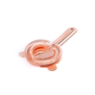 酒吧灵魂滤冰器专业不锈钢调酒过滤器隔冰器霍桑straine创意滤网