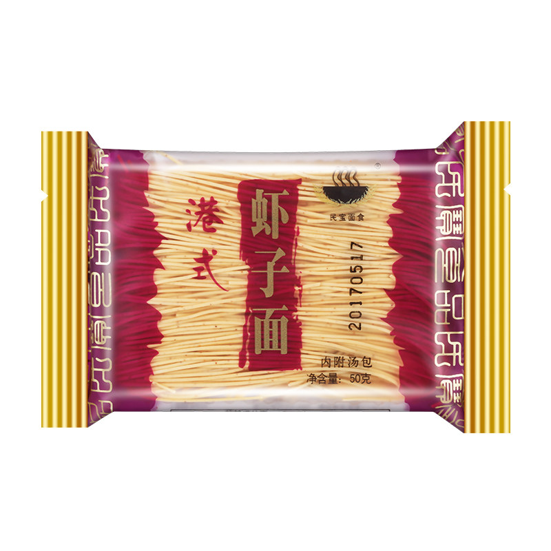 非油炸民宝面食手工工艺港式虾子