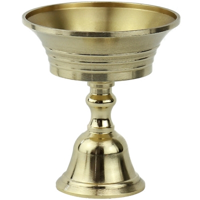 新品酥油莲花家用纯铜佛前供灯