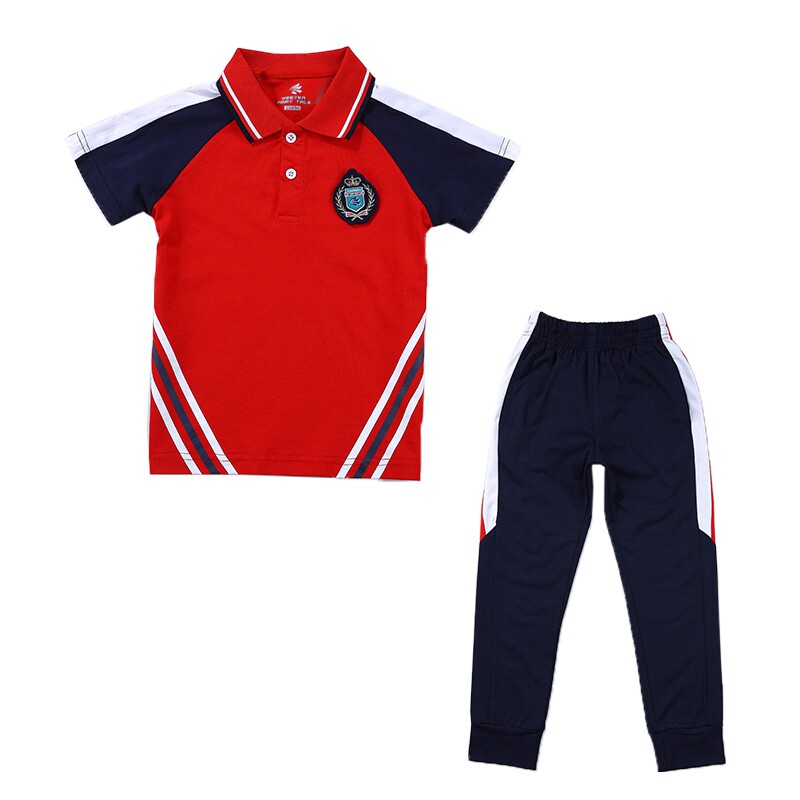 校服小学生套装儿童班服短袖长裤夏季六一运动服幼儿园园服春秋季