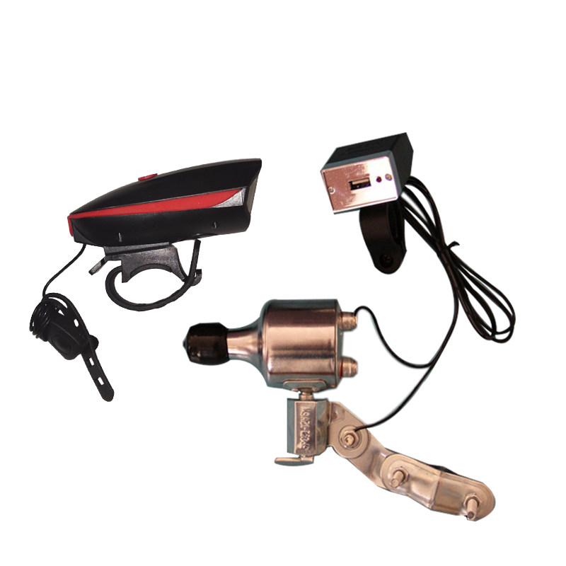 12v6w山地车骑行照明手机摩电灯