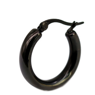 hip hop popping街舞网红大耳环粗款权同款耳环志龙 男女耳圈饰品