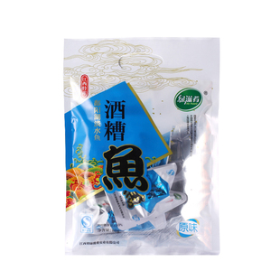 绿滋肴江西特产 鄱阳湖酒糟鱼80g袋装醉鱼香辣鱼块休闲即食零食