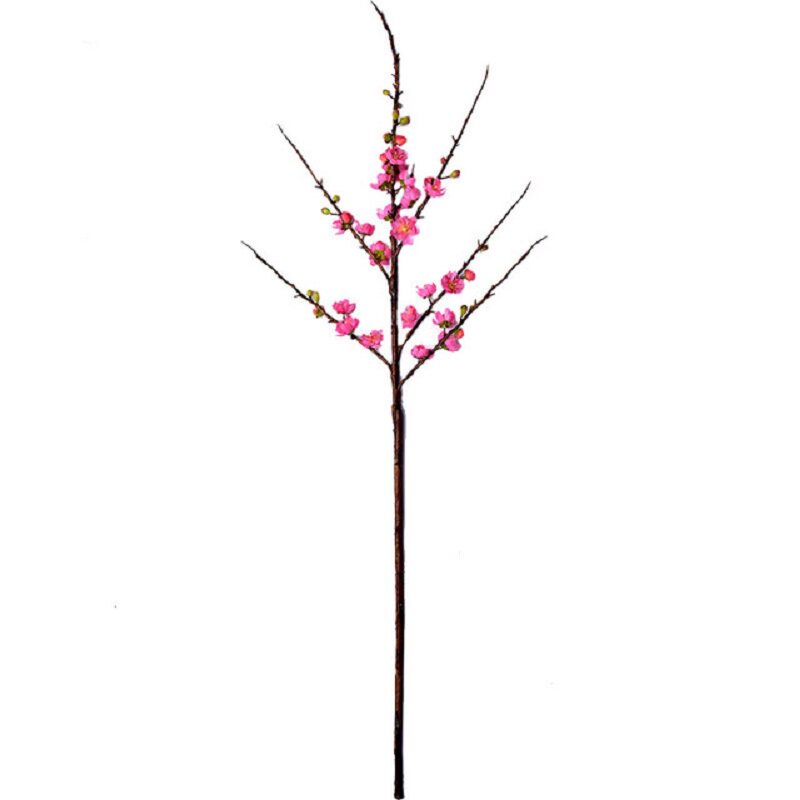 中式禅意腊梅干枝装饰仿真梅花枝仿真花