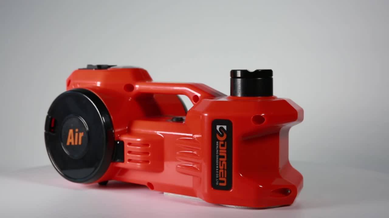 Portable Handle Screw Jack With Tyre Inflator Pump Buy Car Jacks