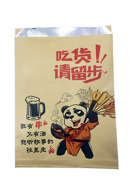 烧烤打包袋保温防油热狗面筋馋