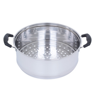 25.5/27.5/29.5cm蒸笼蒸屉不锈钢家用蒸层蒸格屉子蒸锅笼屉蒸篦