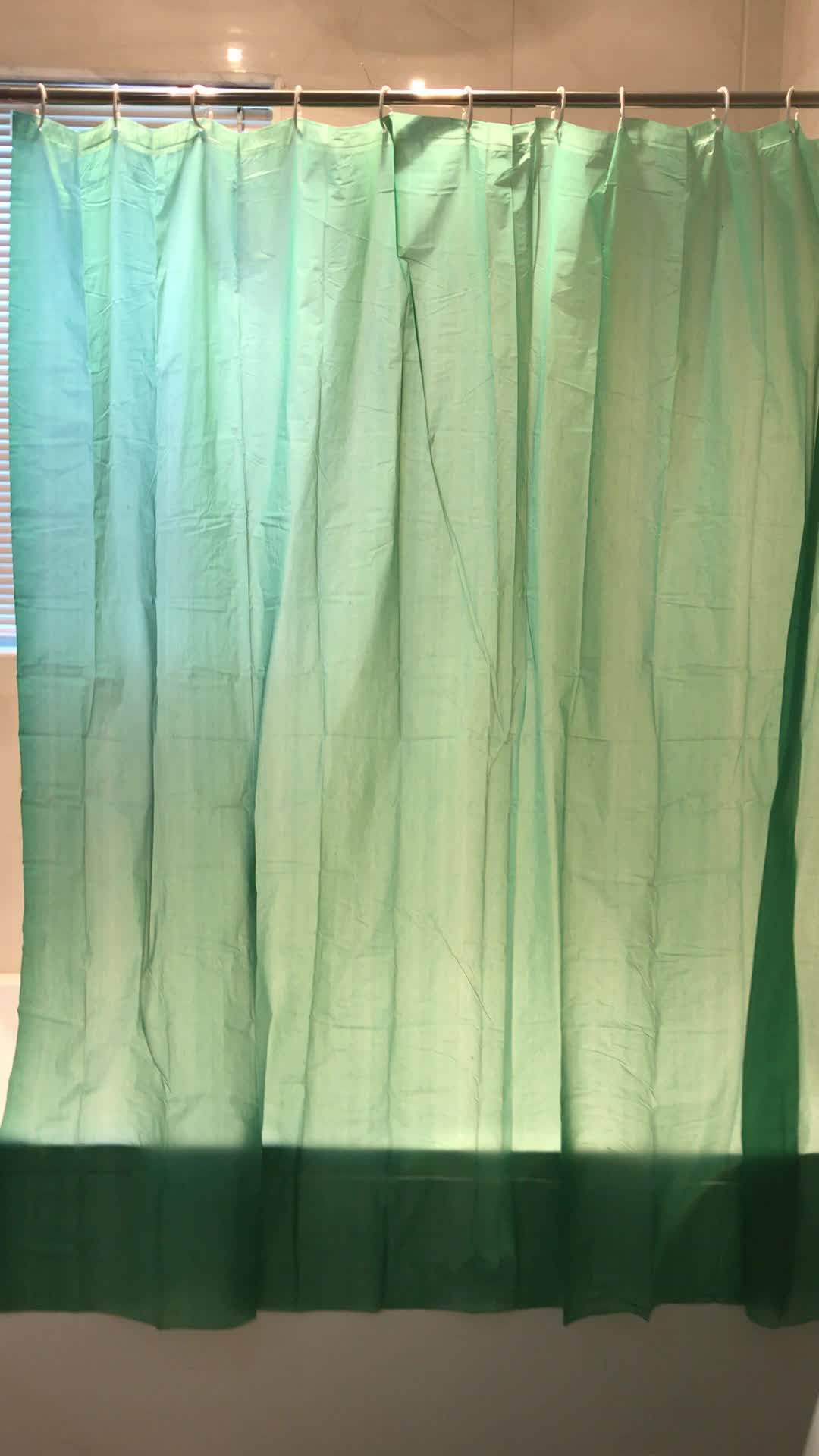 More Cheap Dark Green Plain Liner 0.03mm Peva Waterproof And Mildew